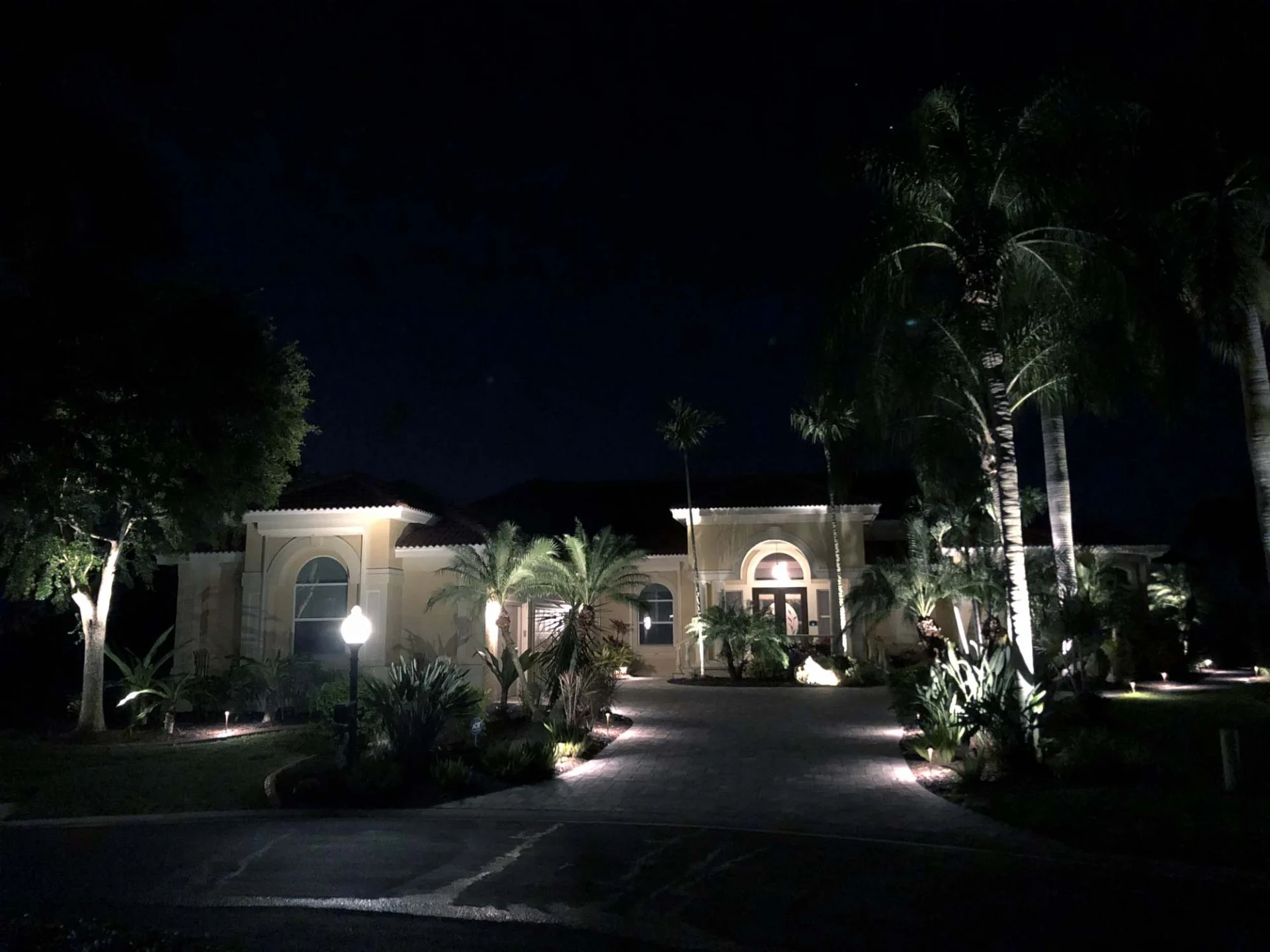 outdoor lighting project fort myers fl