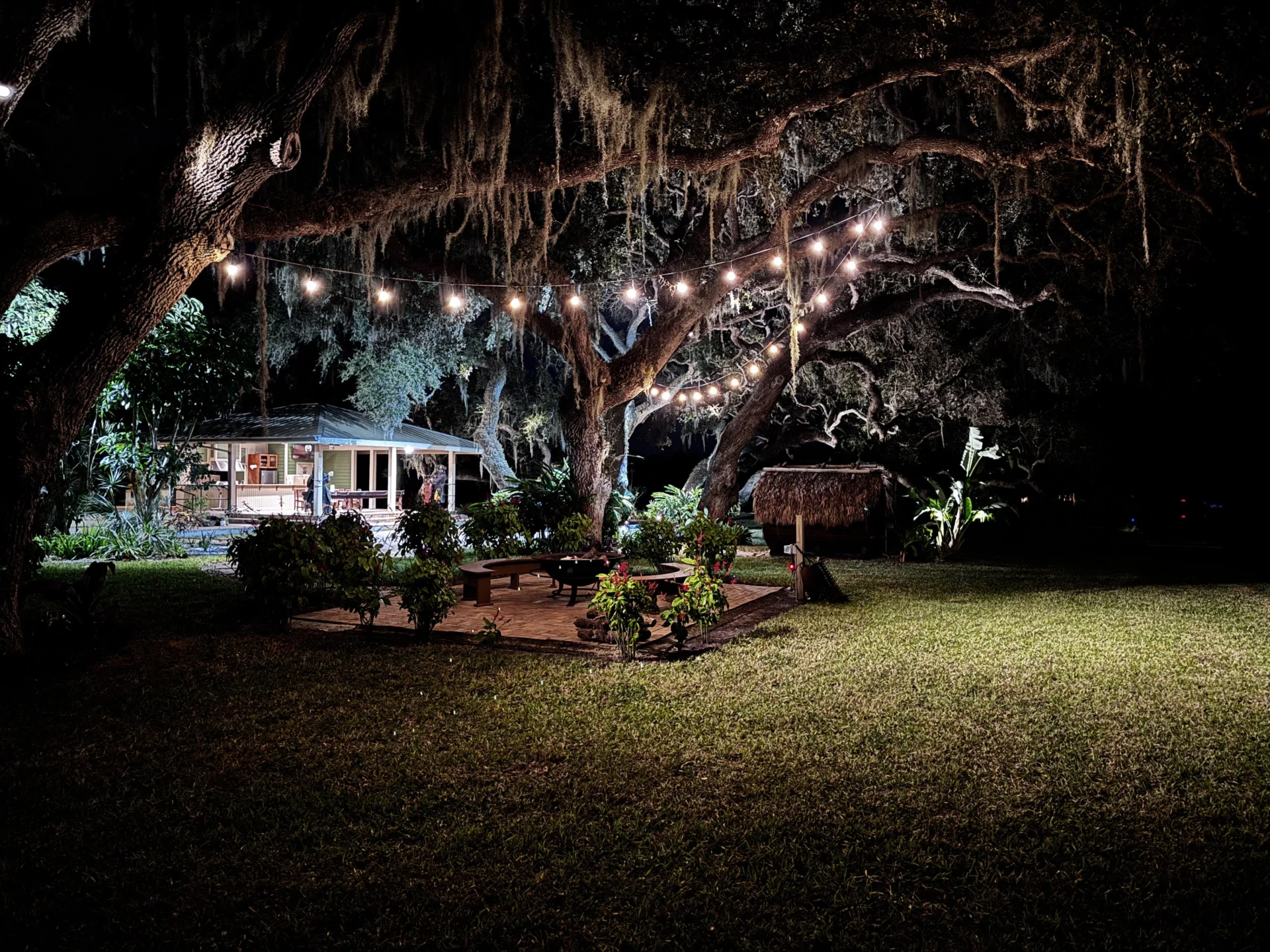 bistro string lighting florida