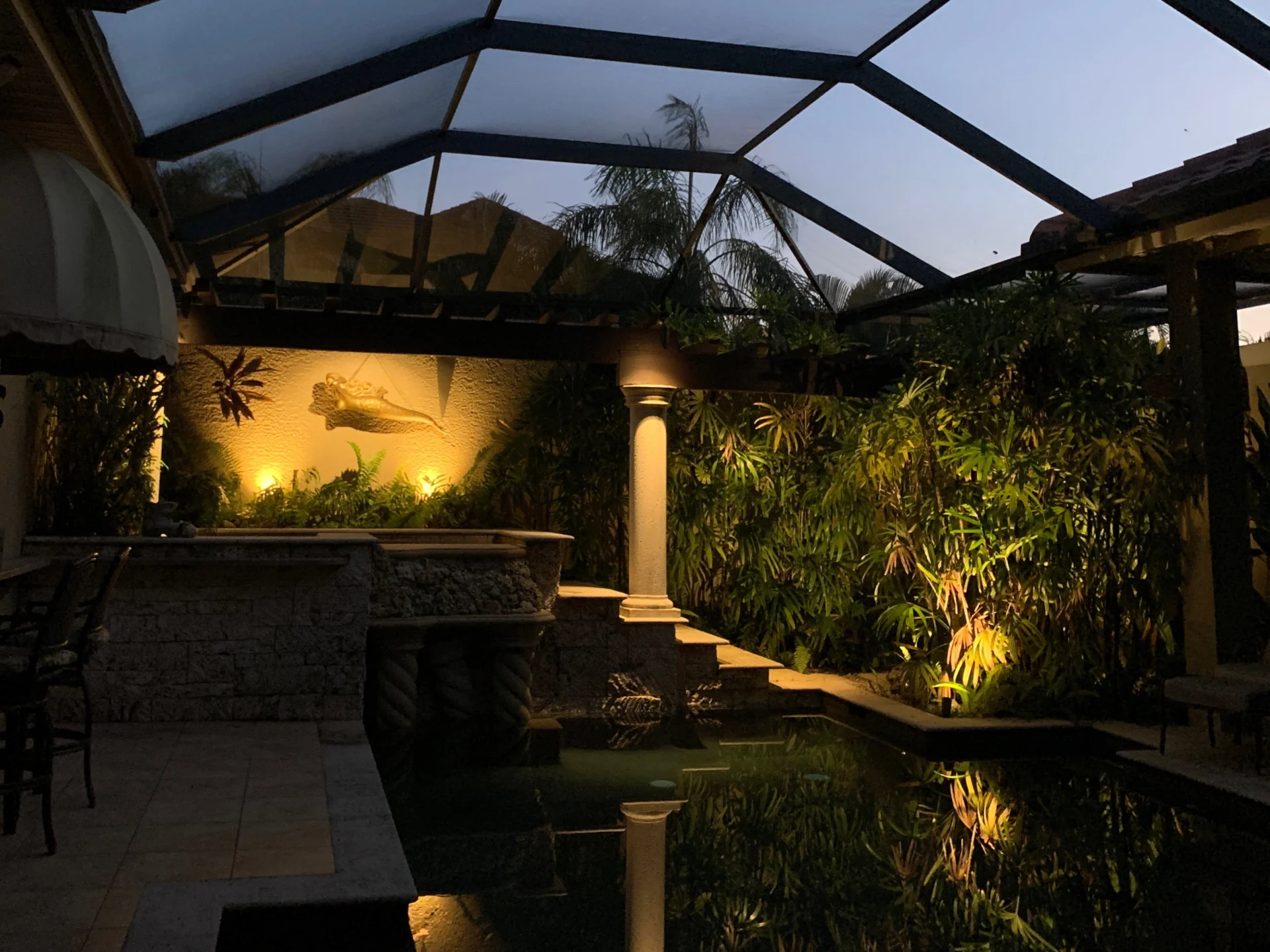 Multi-Phase Architectural and Landscape Lighting Design landscape lighting design