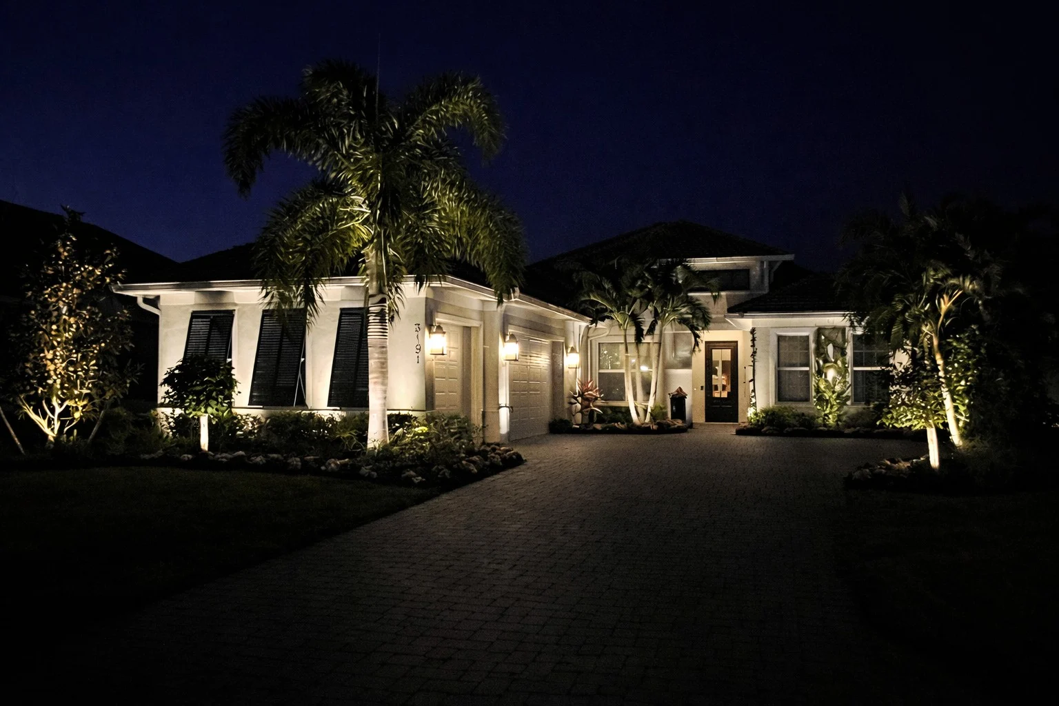 landscape lighting naples