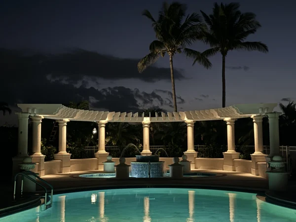 Pool, Spa & Pergola Architectural Lighting Design
